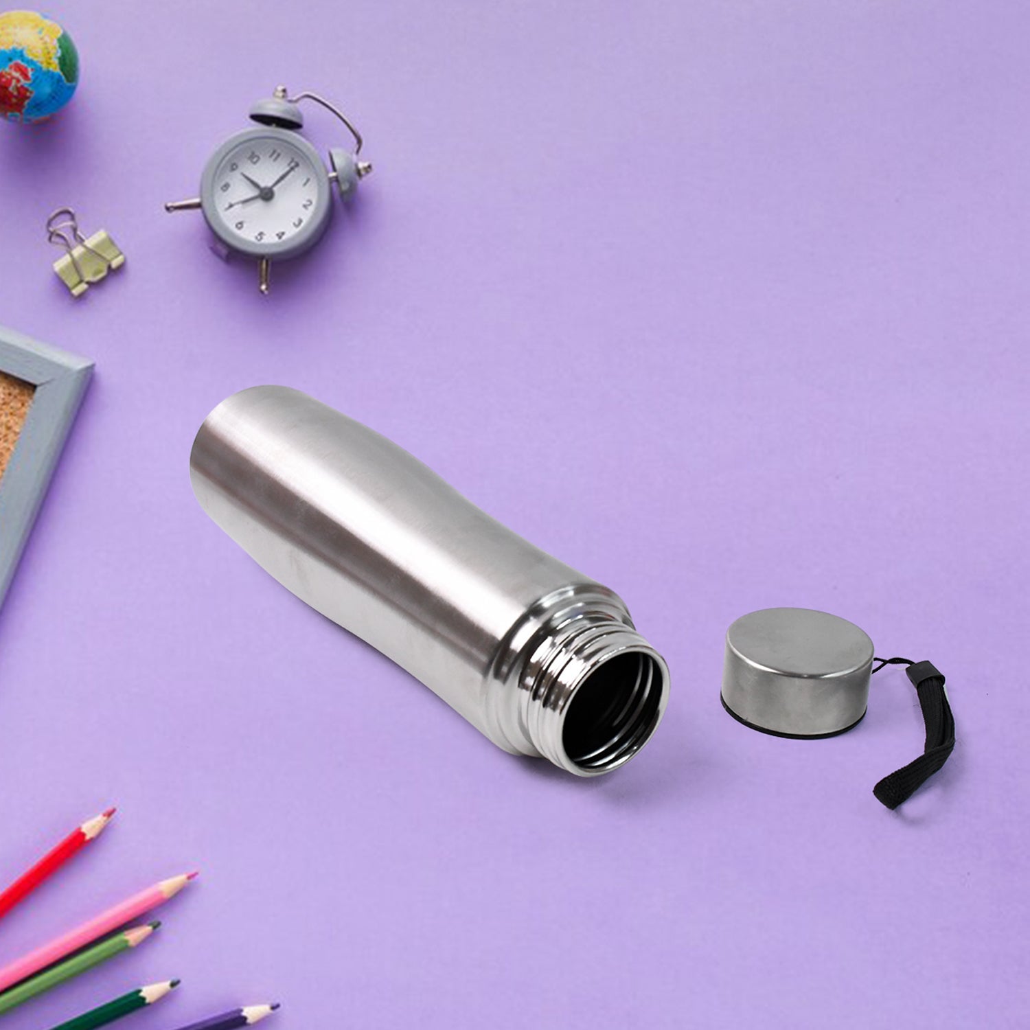 Stainless Steel Double Wall Vacuum-Insulated Drink Water Bottle (1000 ML) Stainless Steel Double Wall Vacuum-Insulated Drink Water Bottle (1000 ML)